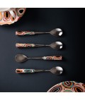 Aboriginal Art | Teaspoons | Gladys Kuru Bidu Aboriginal Art | Teaspoons | Gladys Kuru Bidu
